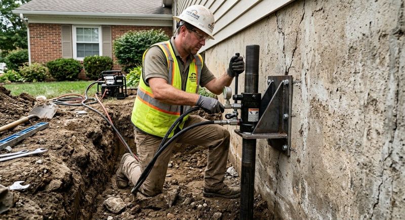Settling Foundation Service in Bethel, CT