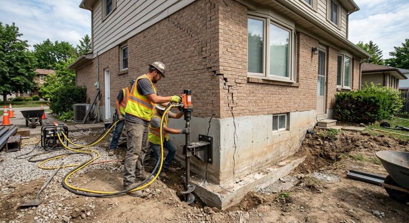 Settling Foundation Service in New Haven County, CT