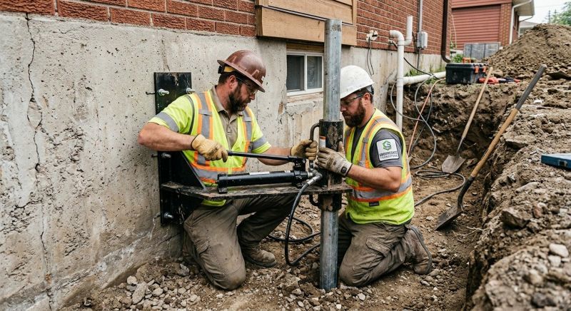 Settling Foundation Service in West Haven, CT