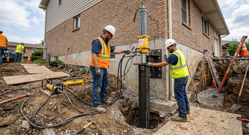 Settling Foundation Service in West Haven, CT
