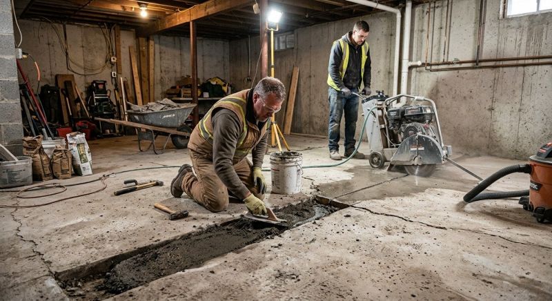 Slab Foundation Repair in New Haven County, CT