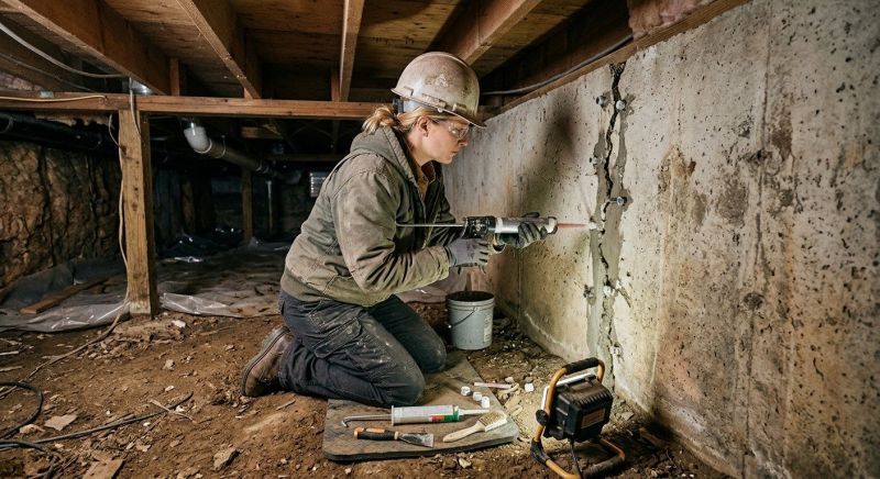 Structural Foundation Repair in Bethany, CT