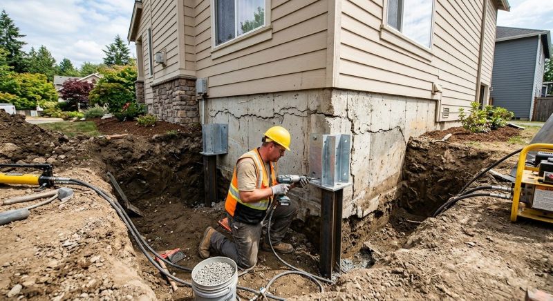 Structural Foundation Repair in Branford, CT
