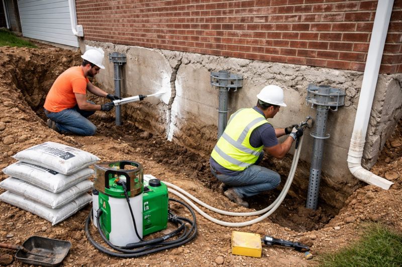 Structural Foundation Repair in Newtown, CT