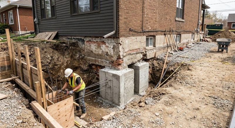 Structural Underpinning in New Haven County, CT