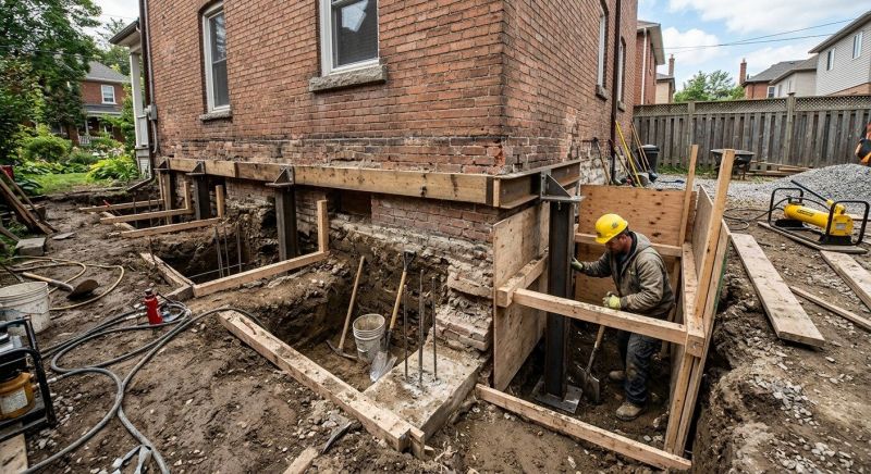 Underpinning Repair in New Haven County, CT